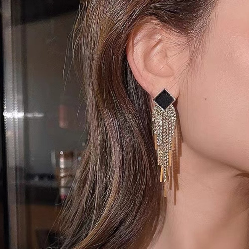 Luxe tassel earrings